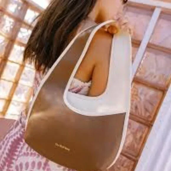 NEW The Wolf Gang Adara Mini Shoulder Bag in Cocoa REVOLVE BROWN LEATHER - Picture 5 of 10